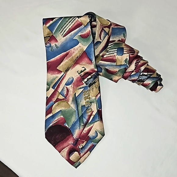 Versace Other - Gianni Versace vintage abstract silk tie